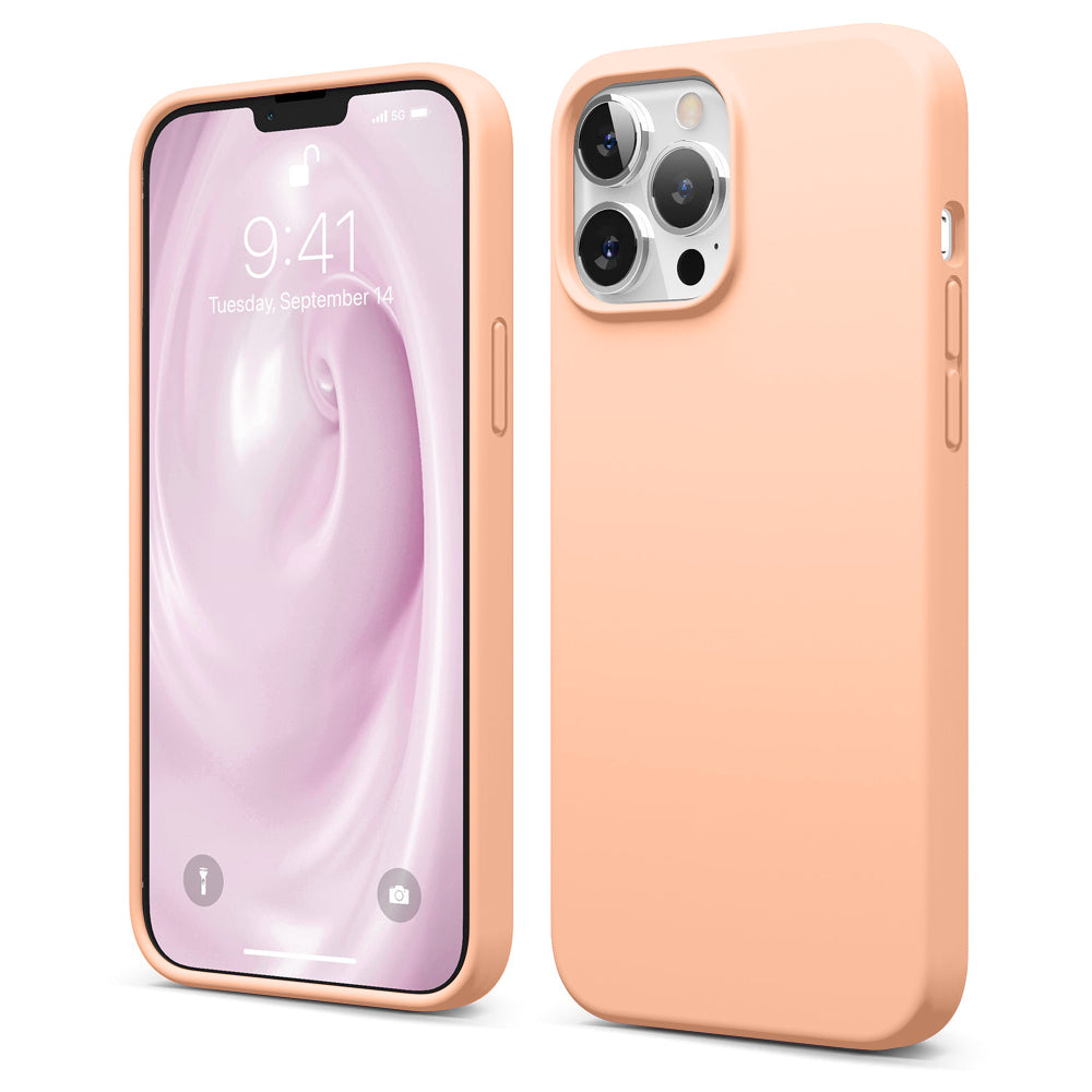 Husa Soft Silicone - iPhone 13 Pro - Pink Sand