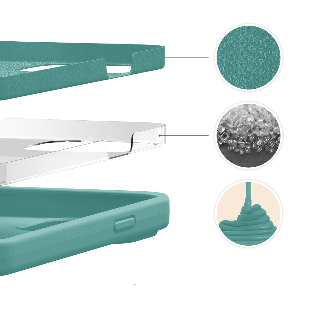Husa Soft Silicone - iPhone 13 Pro - Turqoise