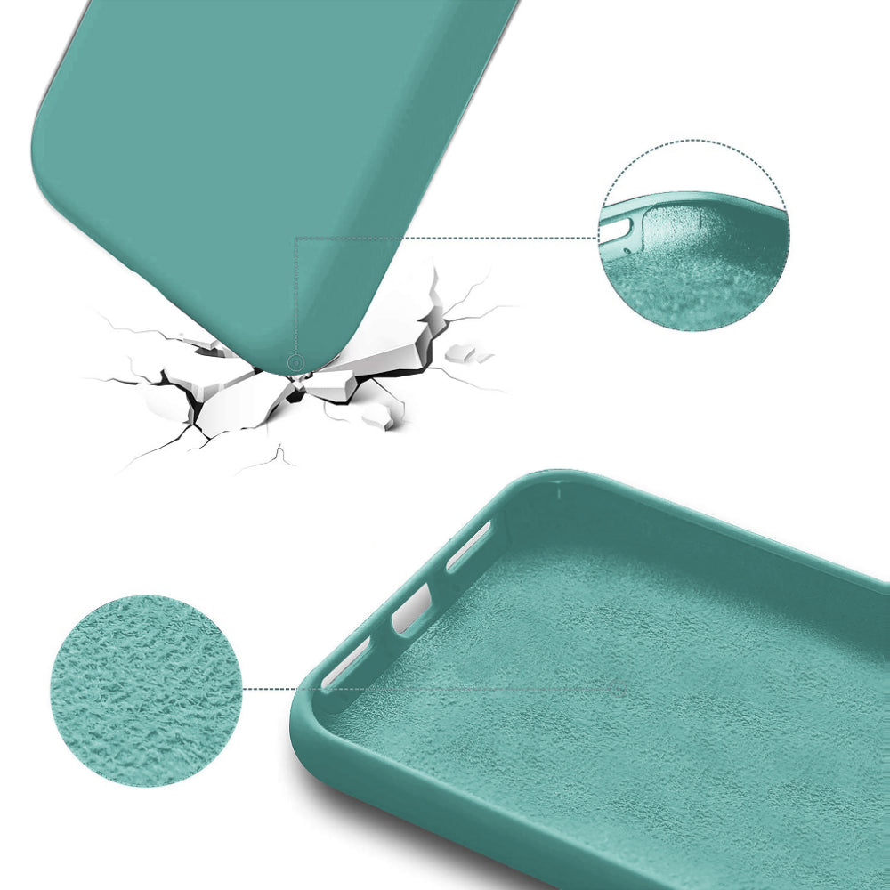 Husa Soft Silicone - iPhone 13 Pro - Turqoise