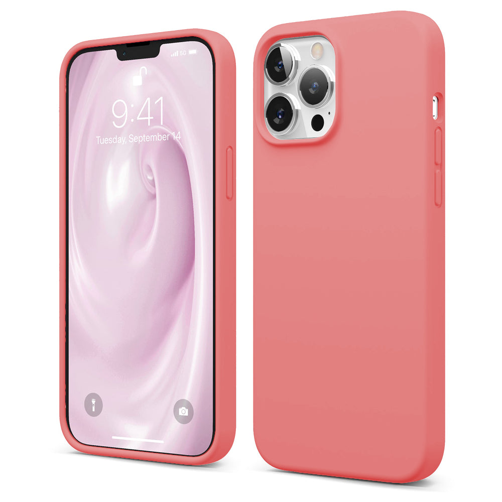 Husa Soft Silicone - iPhone 13 Pro - Roz