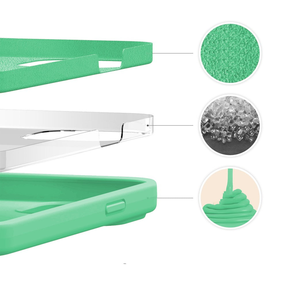 Husa Soft Silicone - iPhone 13 Pro - Emerald