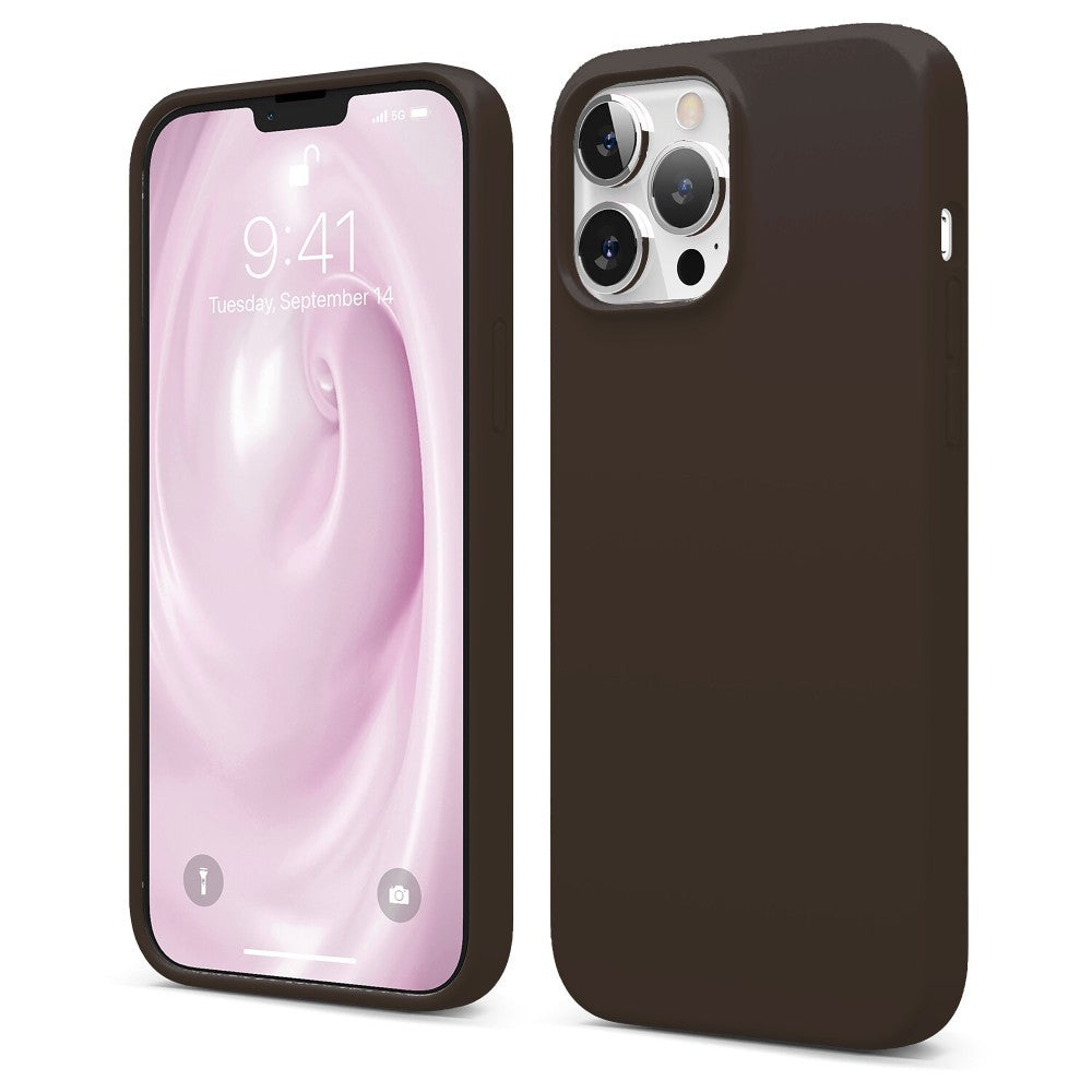 Husa Soft Silicone - iPhone 13 Pro - Maro