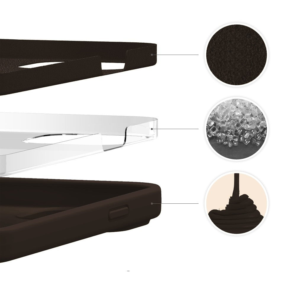 Husa Soft Silicone - iPhone 13 Pro - Maro