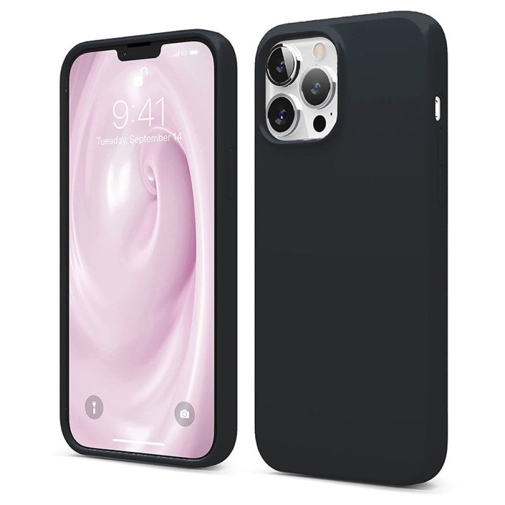 Husa Soft Silicone - iPhone 13 Pro - Negru