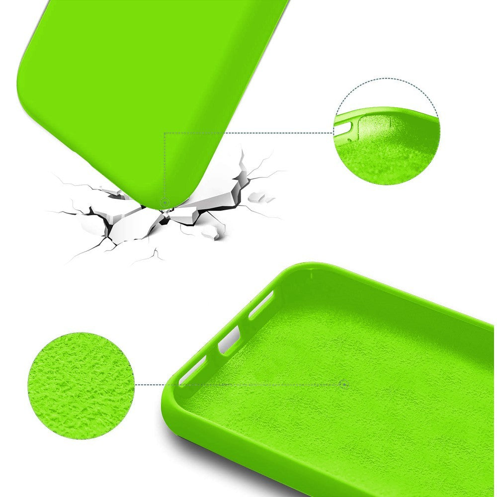 Husa Soft Silicone - iPhone 13 Pro - Neon Green