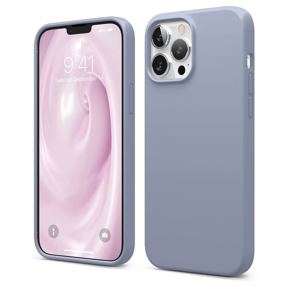 Husa Soft Silicone - iPhone 13 Pro - Slate Gray