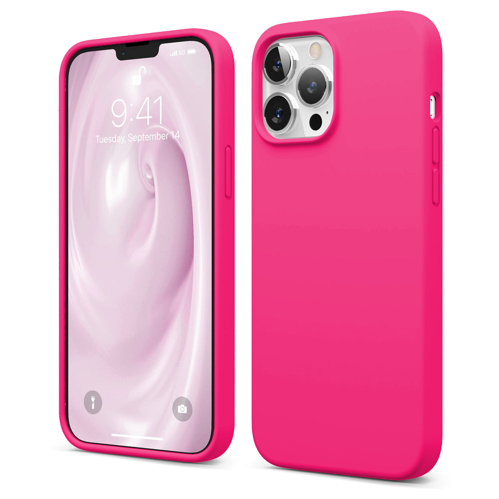 Husa Soft Silicone - iPhone 13 Pro Max - Fuchsia