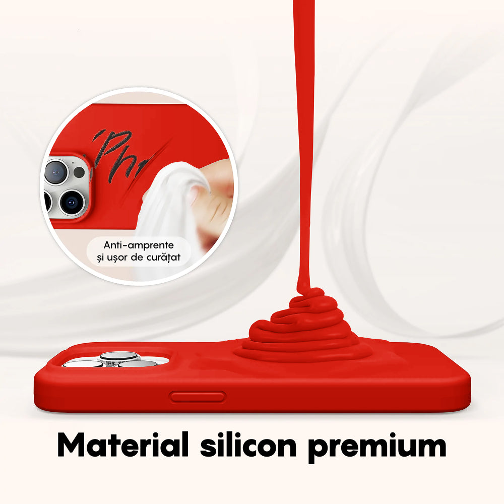 Husa Soft Silicone - iPhone 14 - Rosu