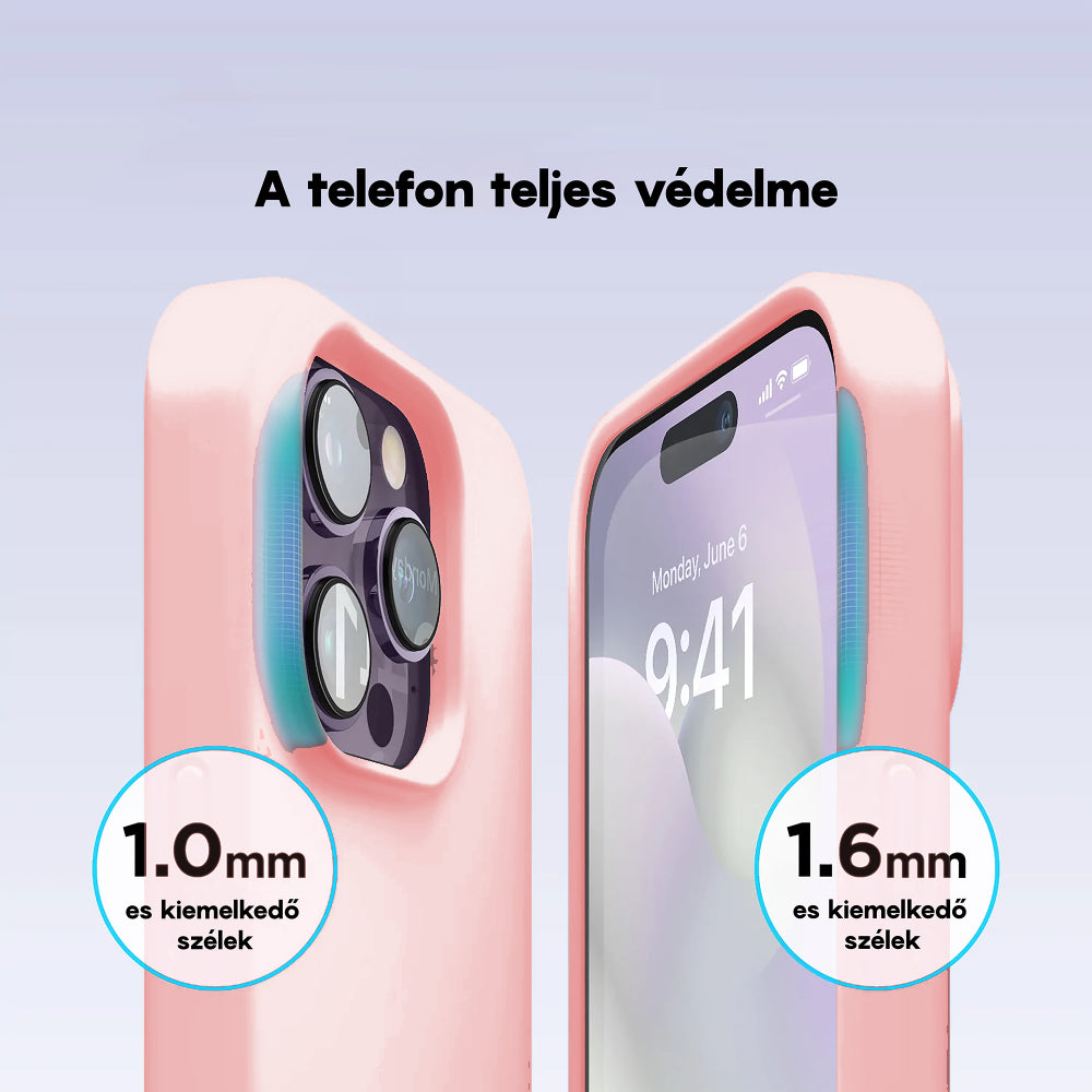 Husa Soft Silicone - iPhone 14 Pro - Roz