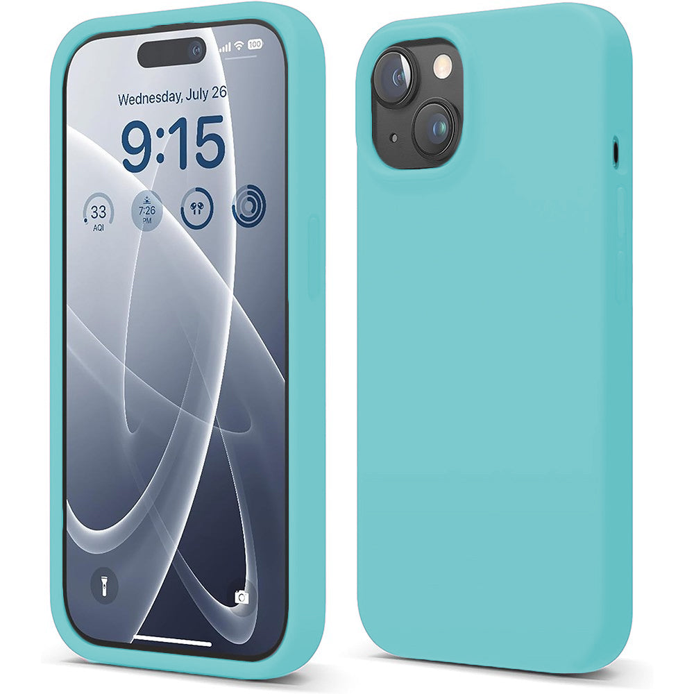 Husa Soft Silicone - iPhone 15 - Turcoaz