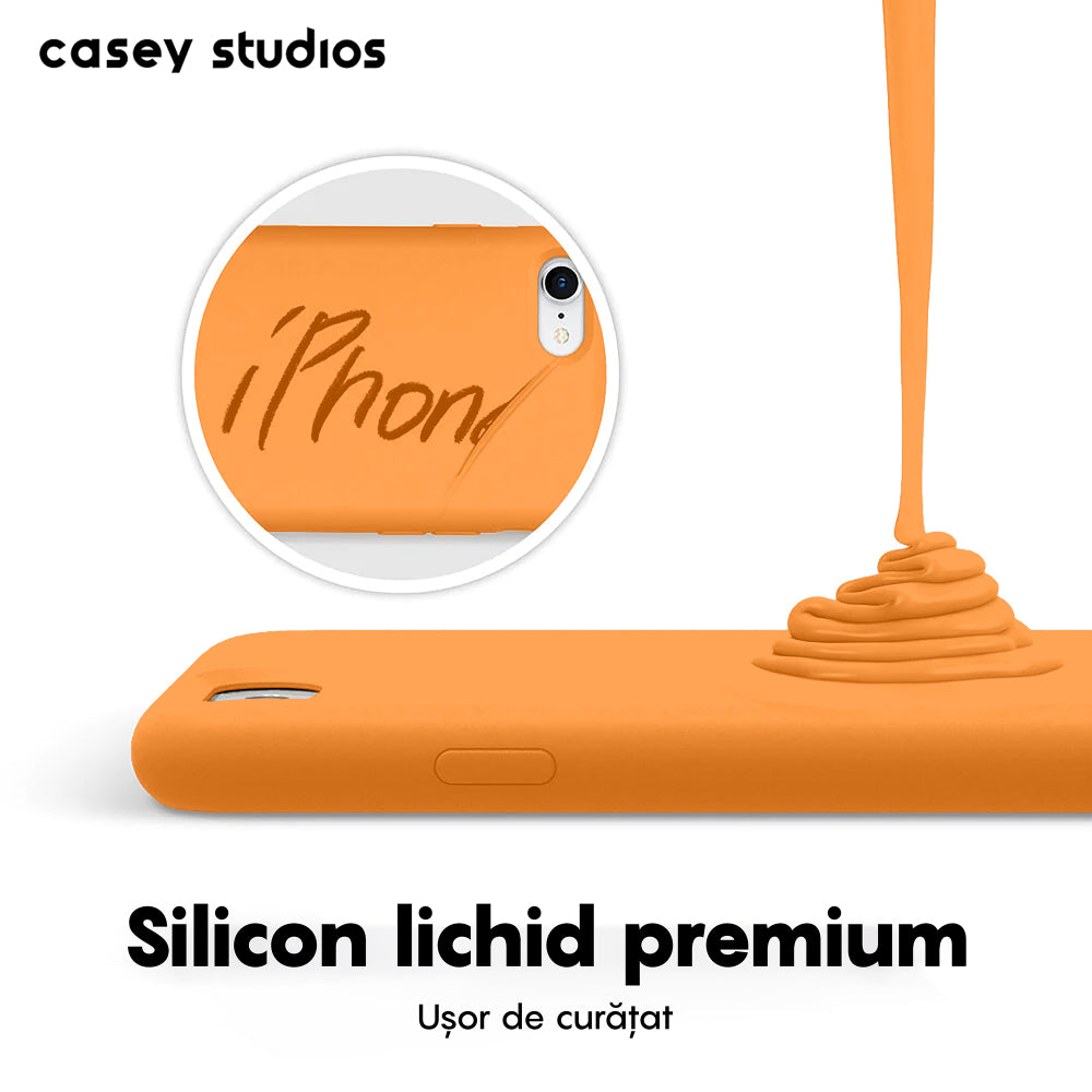 Husa Soft Silicone - iPhone 7/8/SE2 - Nectarine