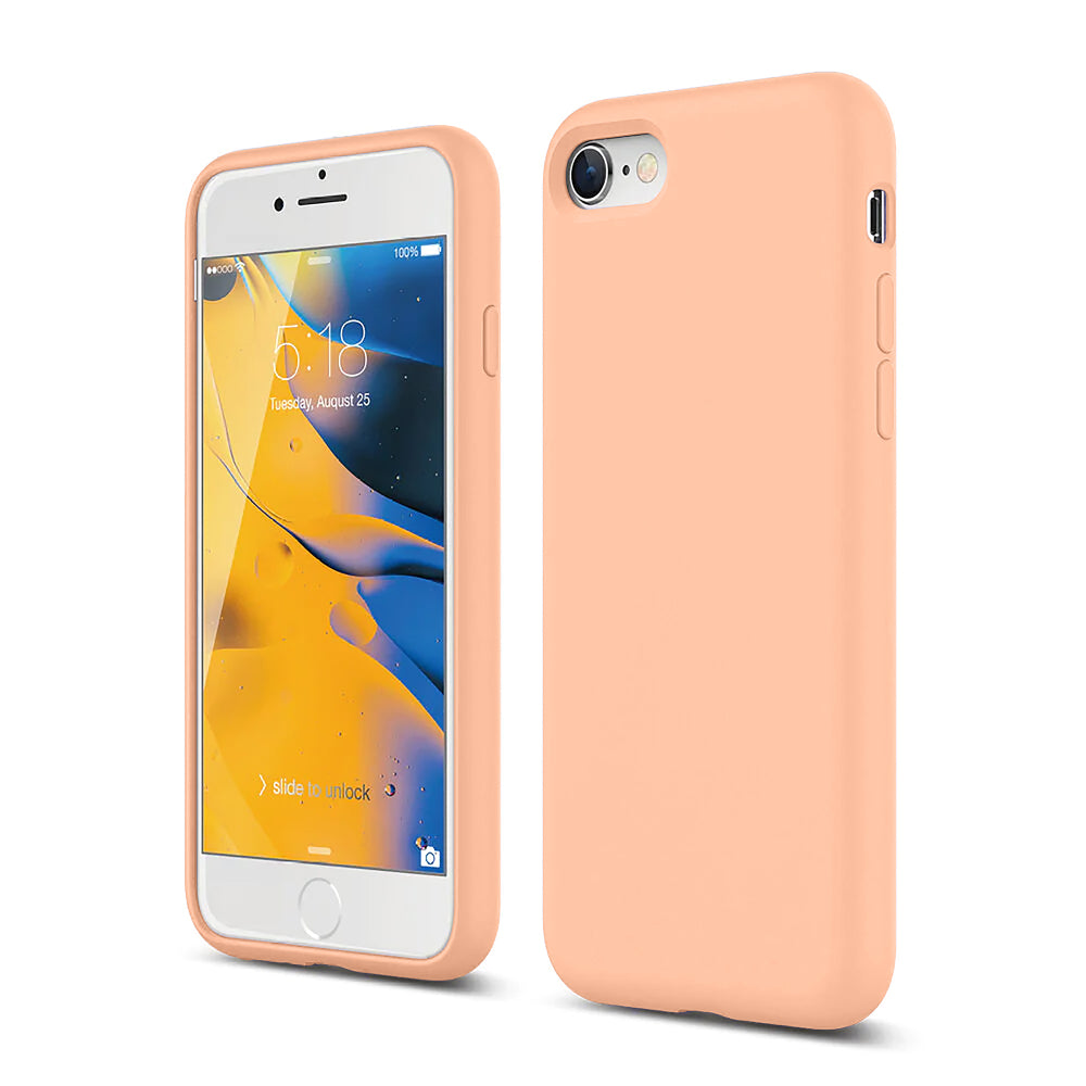 Husa Soft Silicone - iPhone 7/8/SE2 - Pink Sand
