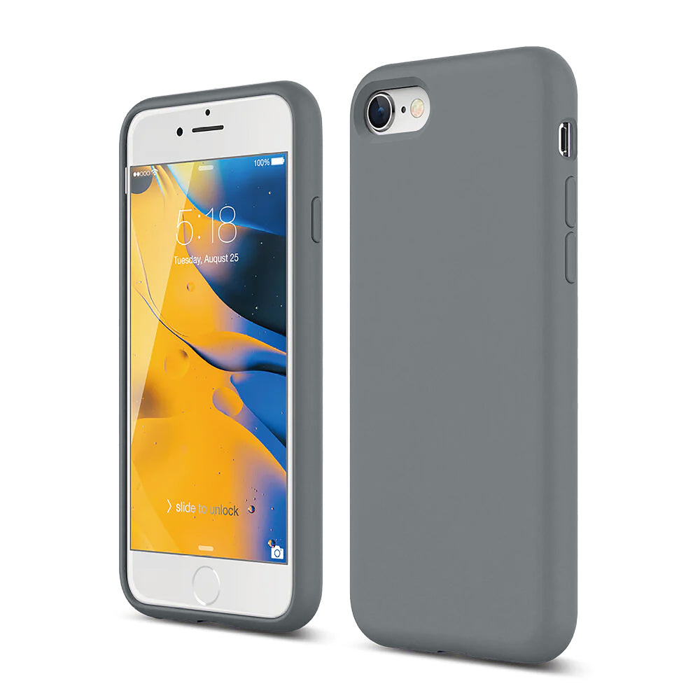 Husa Soft Silicone - iPhone 7/8/SE2 - Dark Gray