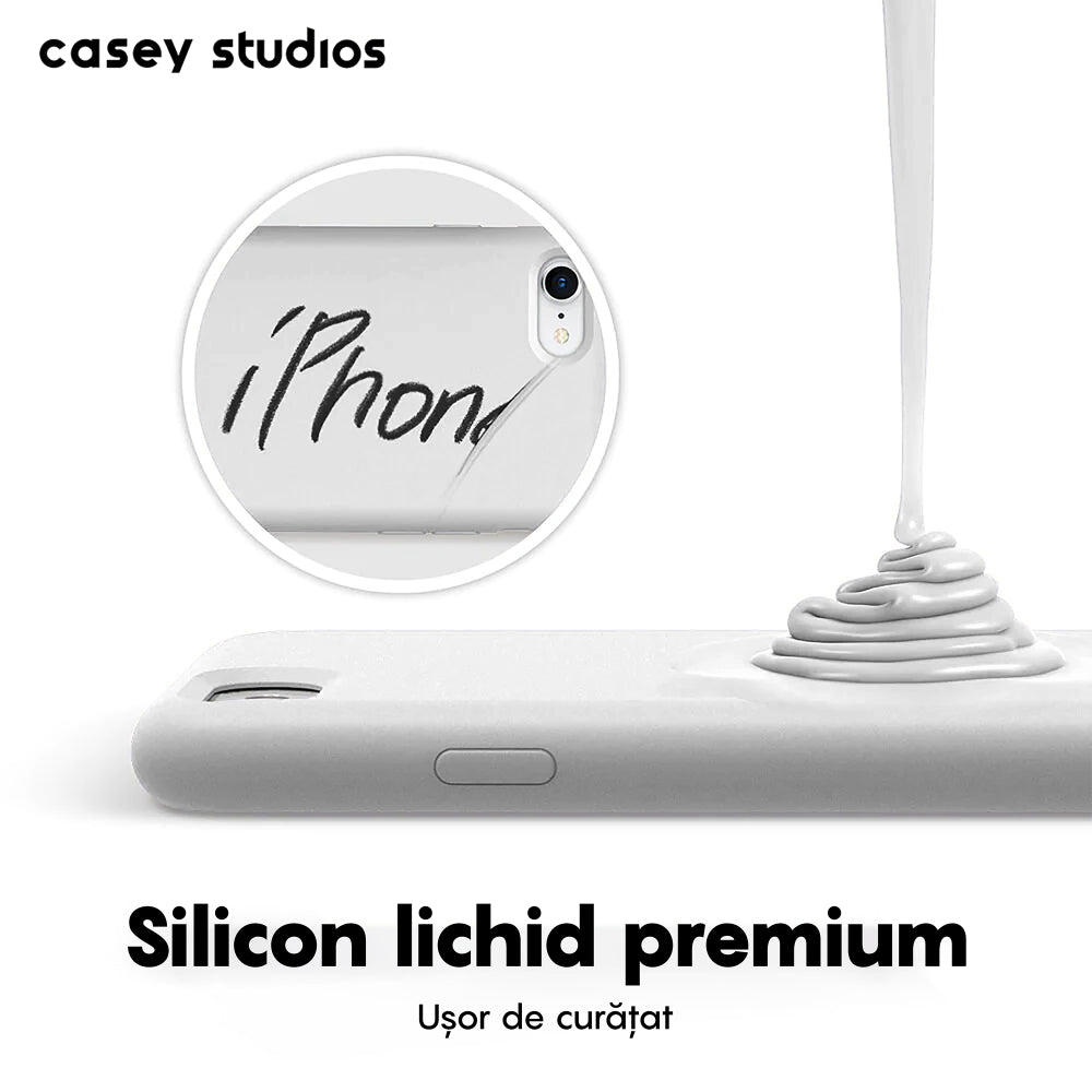 Husa Soft Silicone - iPhone 7/8/SE2 - Alb