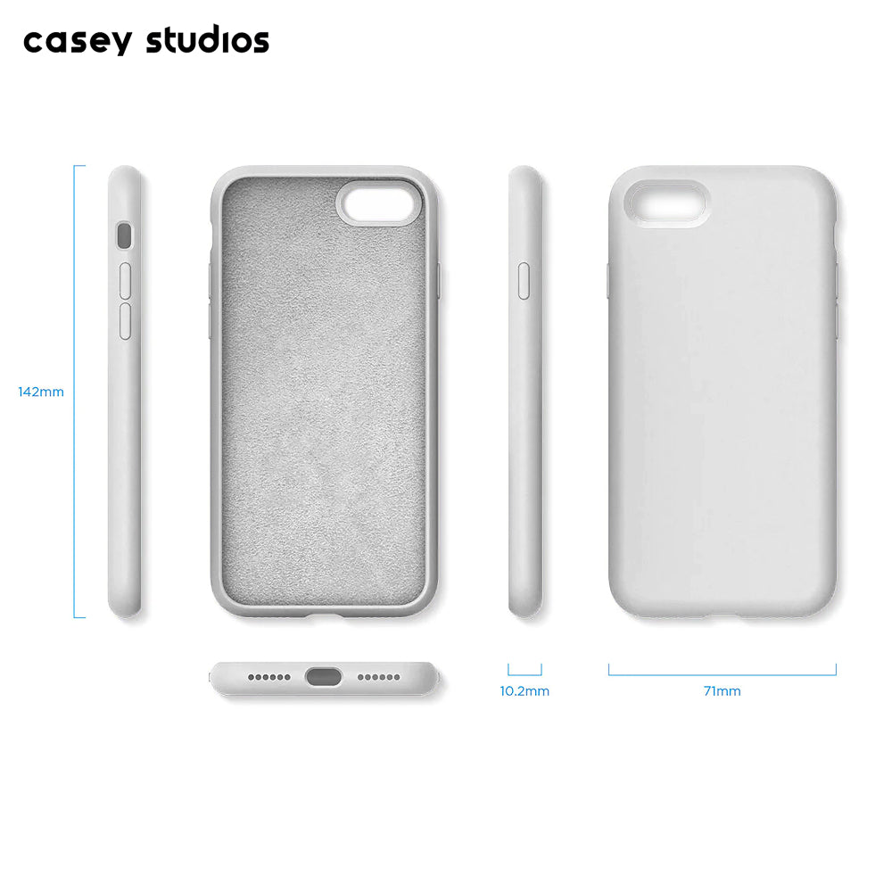 Husa Soft Silicone - iPhone 7/8/SE2 - Alb