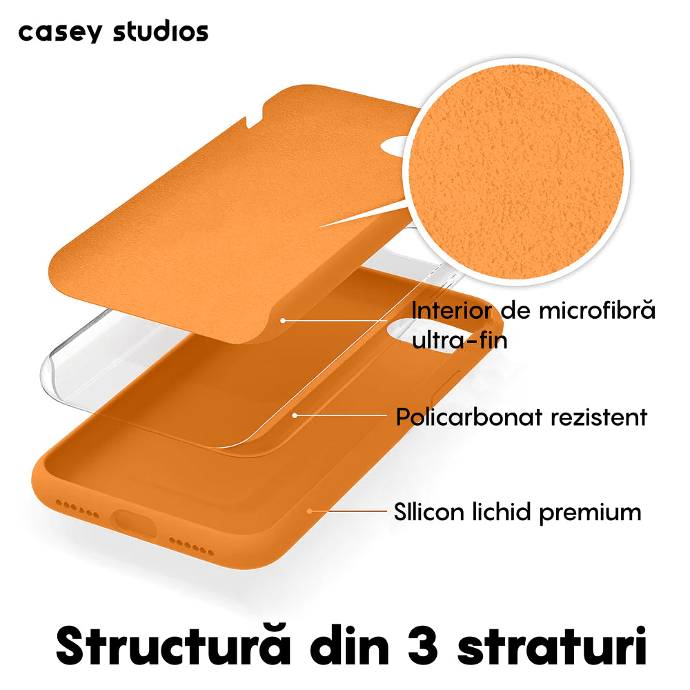 Husa Soft Silicone - iPhone 7/8/SE2 - Nectarine