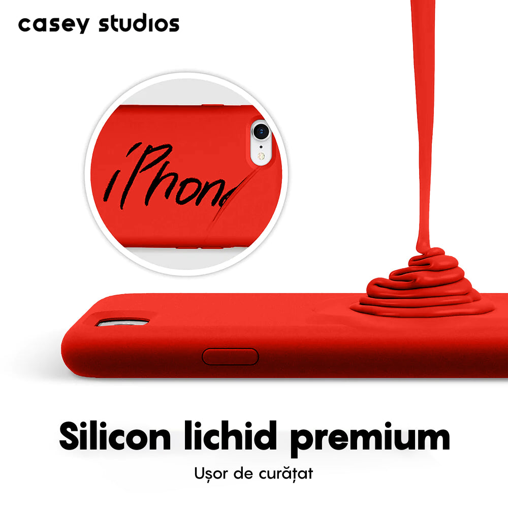 Husa Soft Silicone - iPhone 7/8/SE2 - Red