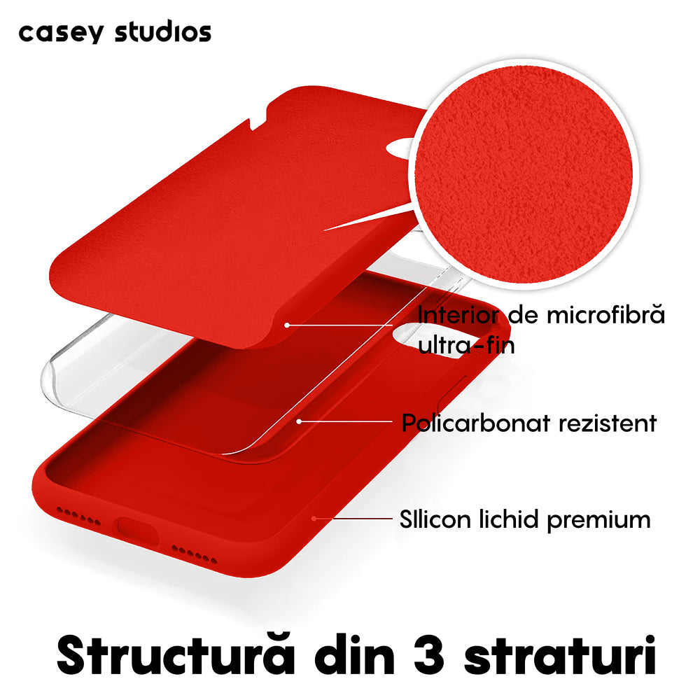 Husa Soft Silicone - iPhone 7/8/SE2 - Red