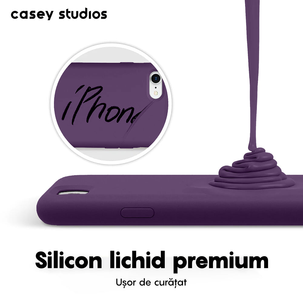 Husa Soft Silicone - iPhone 7/8/SE2 - Light Purple