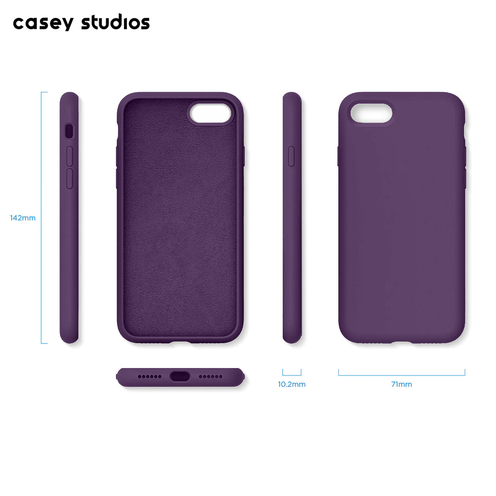 Husa Soft Silicone - iPhone 7/8/SE2 - Light Purple
