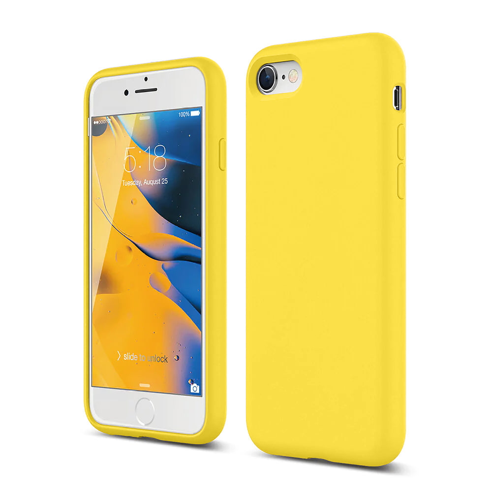 Husa Soft Silicone - iPhone 7/8/SE2 - Yellow