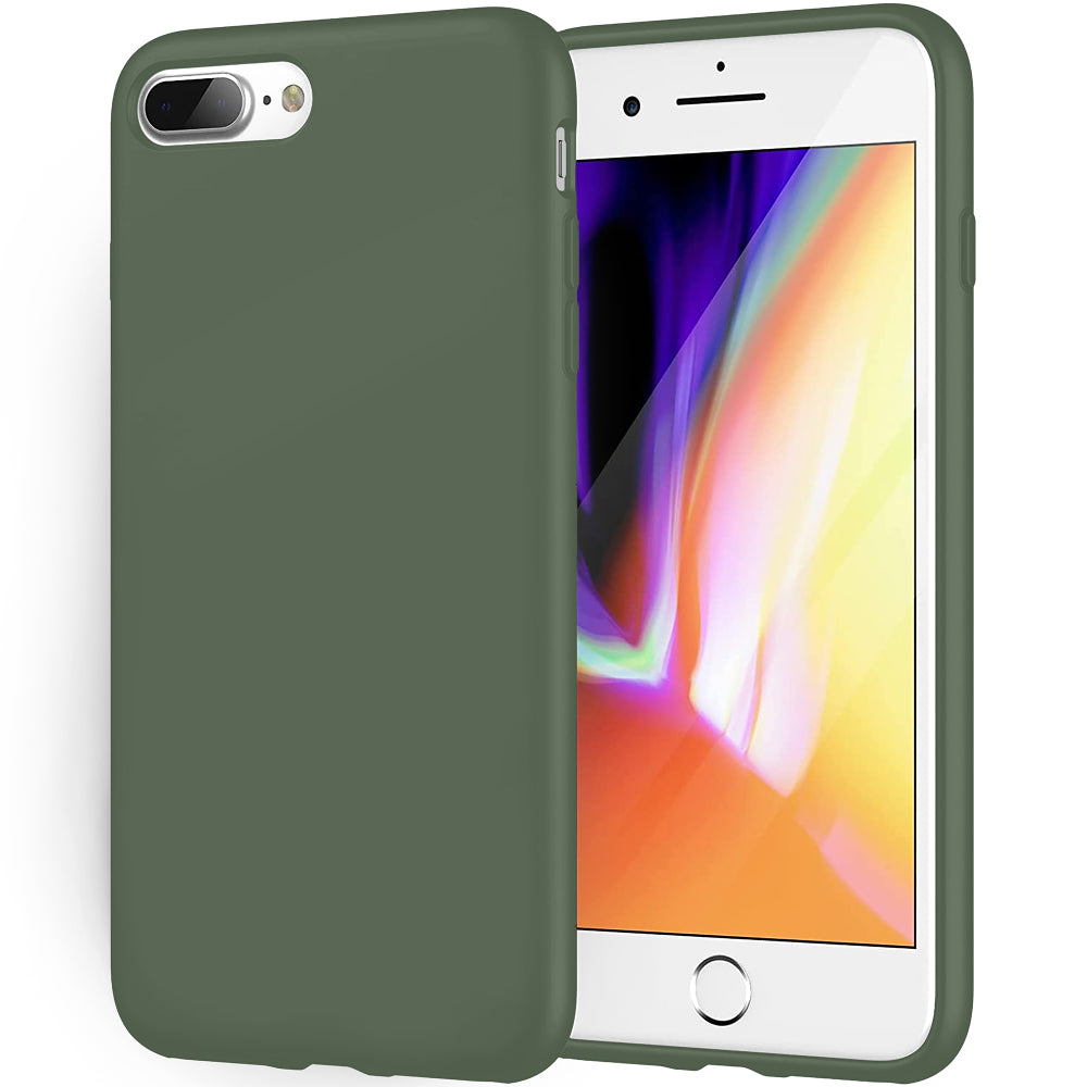 Husa Soft Silicone - iPhone 7 Plus/8 Plus - Webster Green