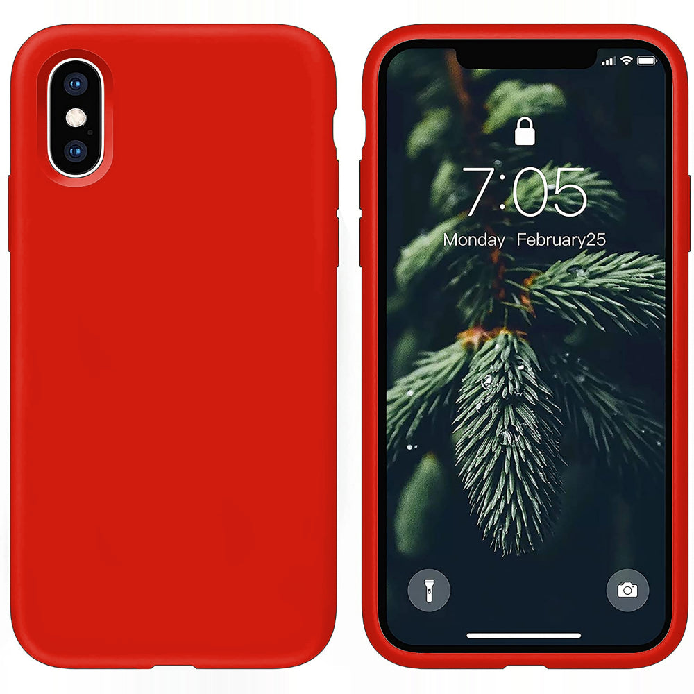 Husa Soft Silicone - iPhone X/XS - Red