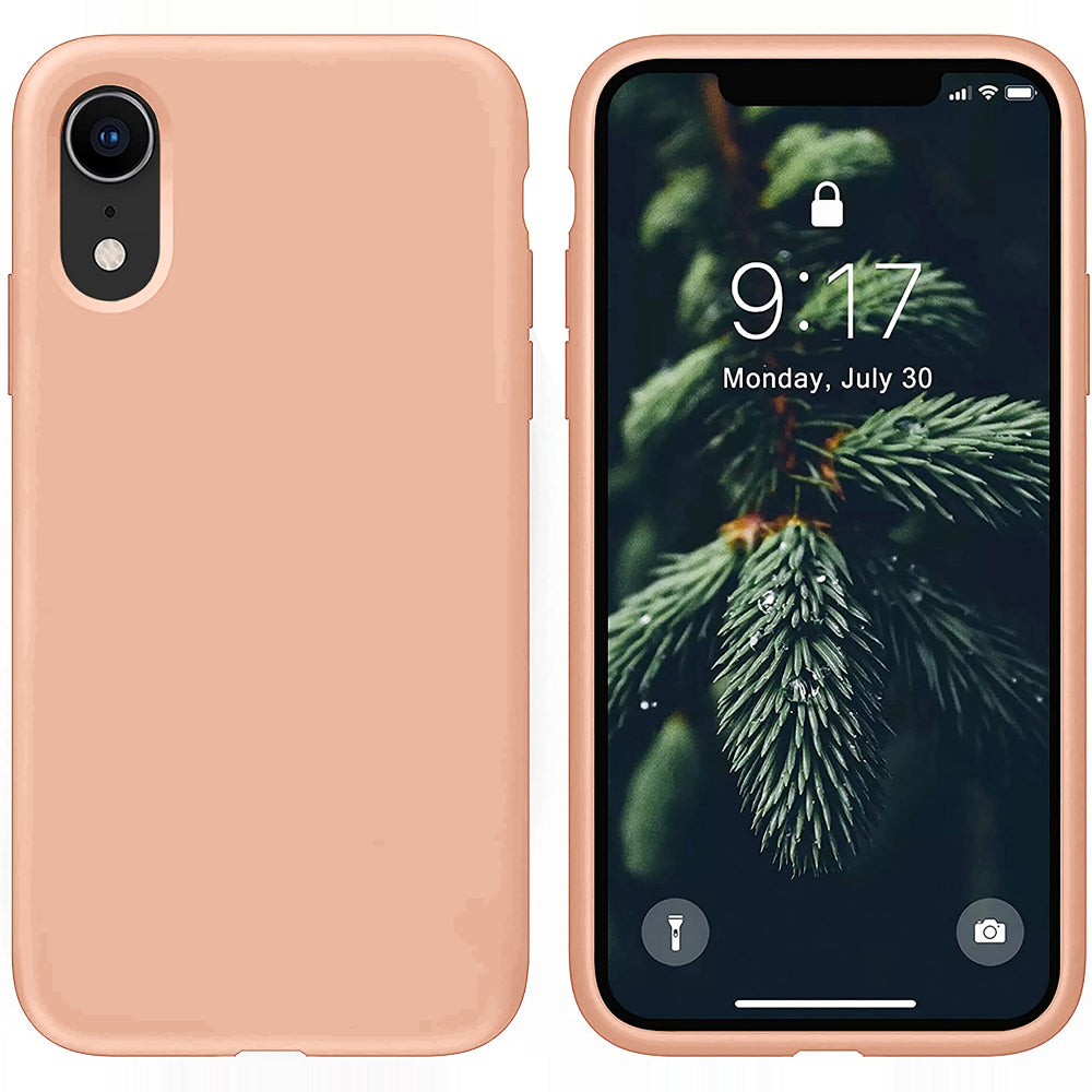 Husa Soft Silicone - iPhone XR - Pink Sand