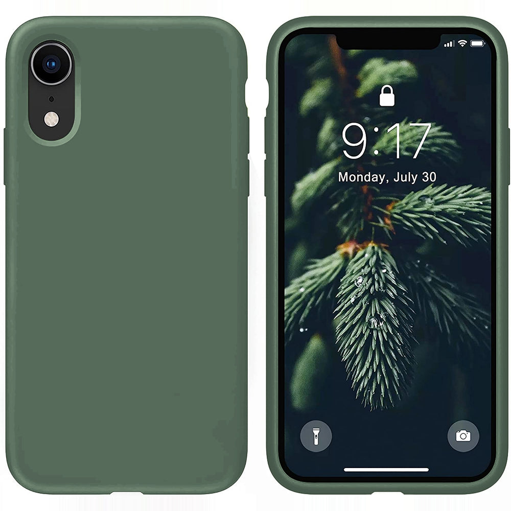 Husa Soft Silicone - iPhone XR - Webster Green