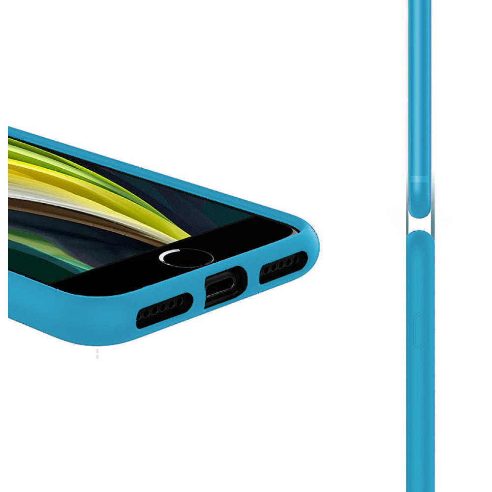 Husa Soft Silicone - iPhone XR - Cadet Blue
