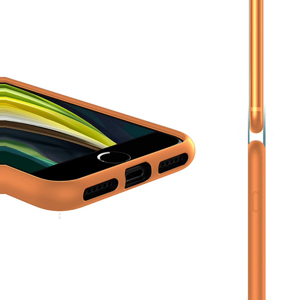 Husa Soft Silicone - iPhone XS Max - Nectarine