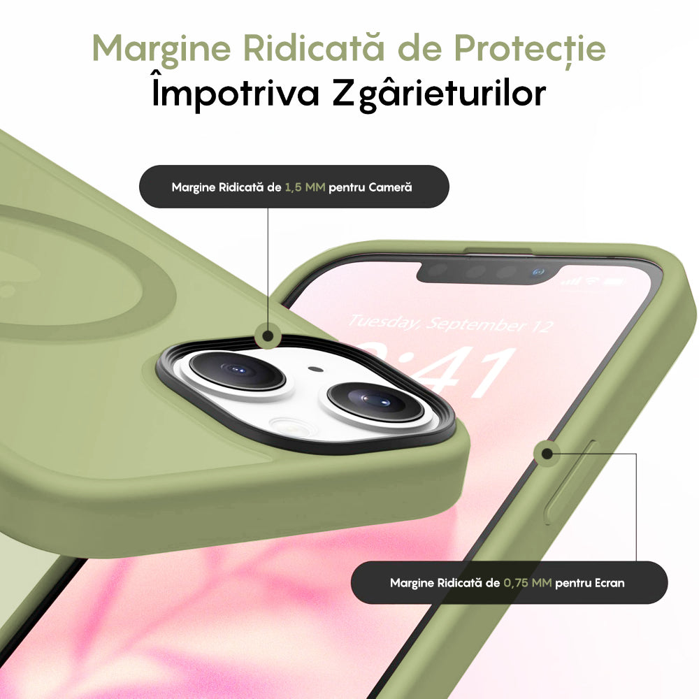 Husa MagSafe - iPhone 13 - Verde Deschis