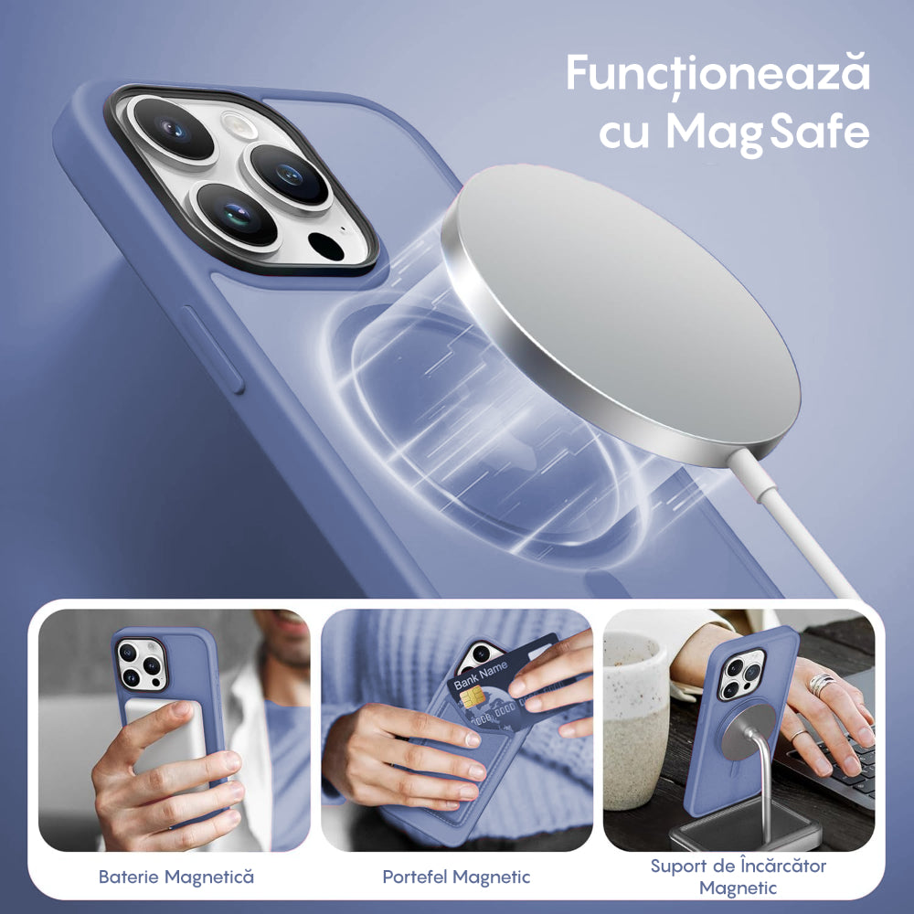 Husa MagSafe - iPhone 14 Pro Max - Yuenfeng Blue