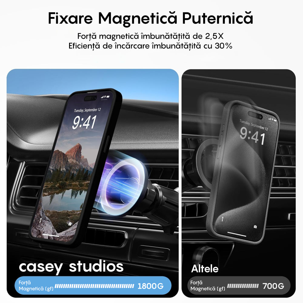 Husa MagSafe - iPhone 15 Plus - Black