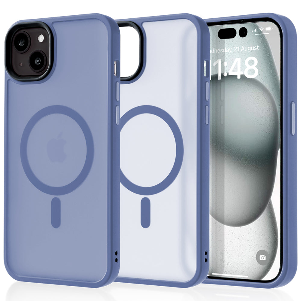 Husa MagSafe - iPhone 15 Plus - Yuenfeng Blue