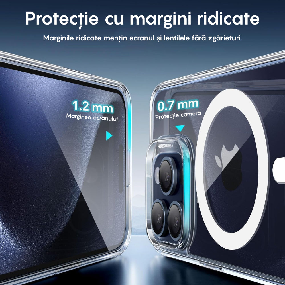 Husa MagSafe - iPhone 15 Pro Max - Clear