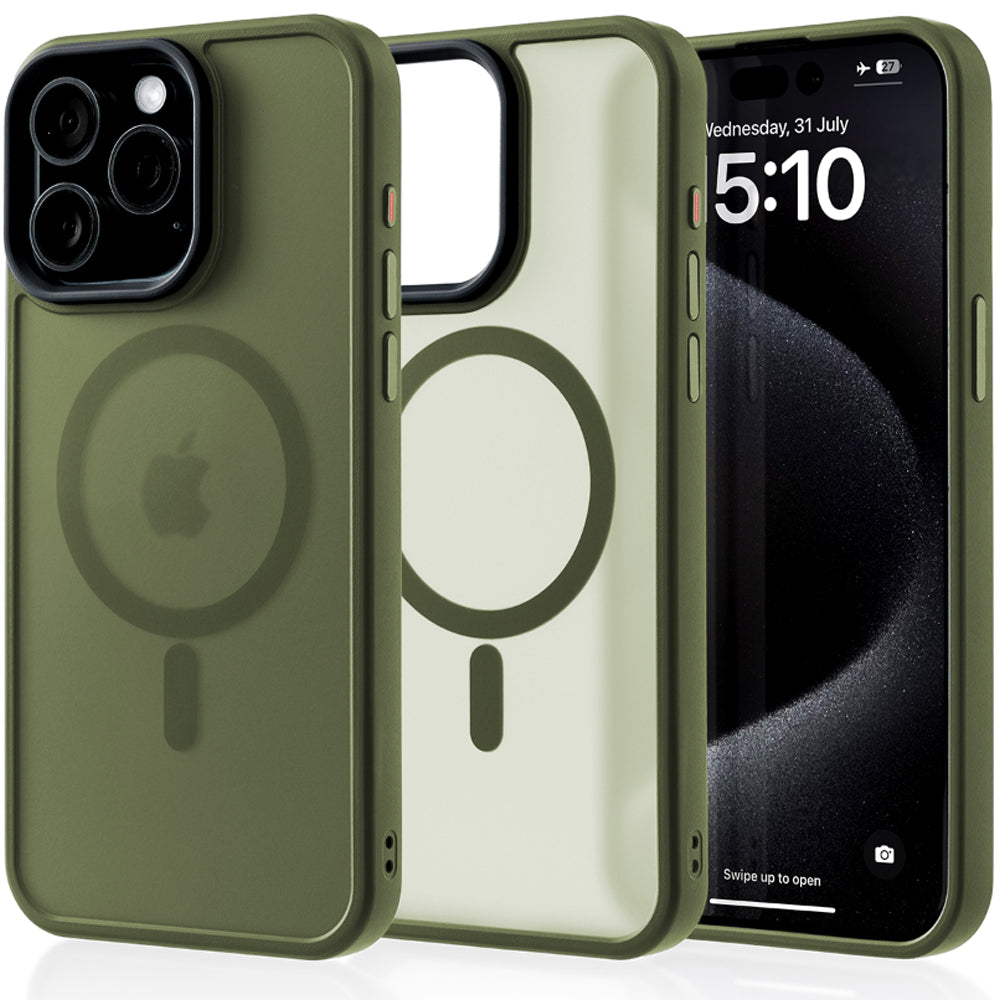 Husa MagSafe - iPhone 15 Pro Max - Green