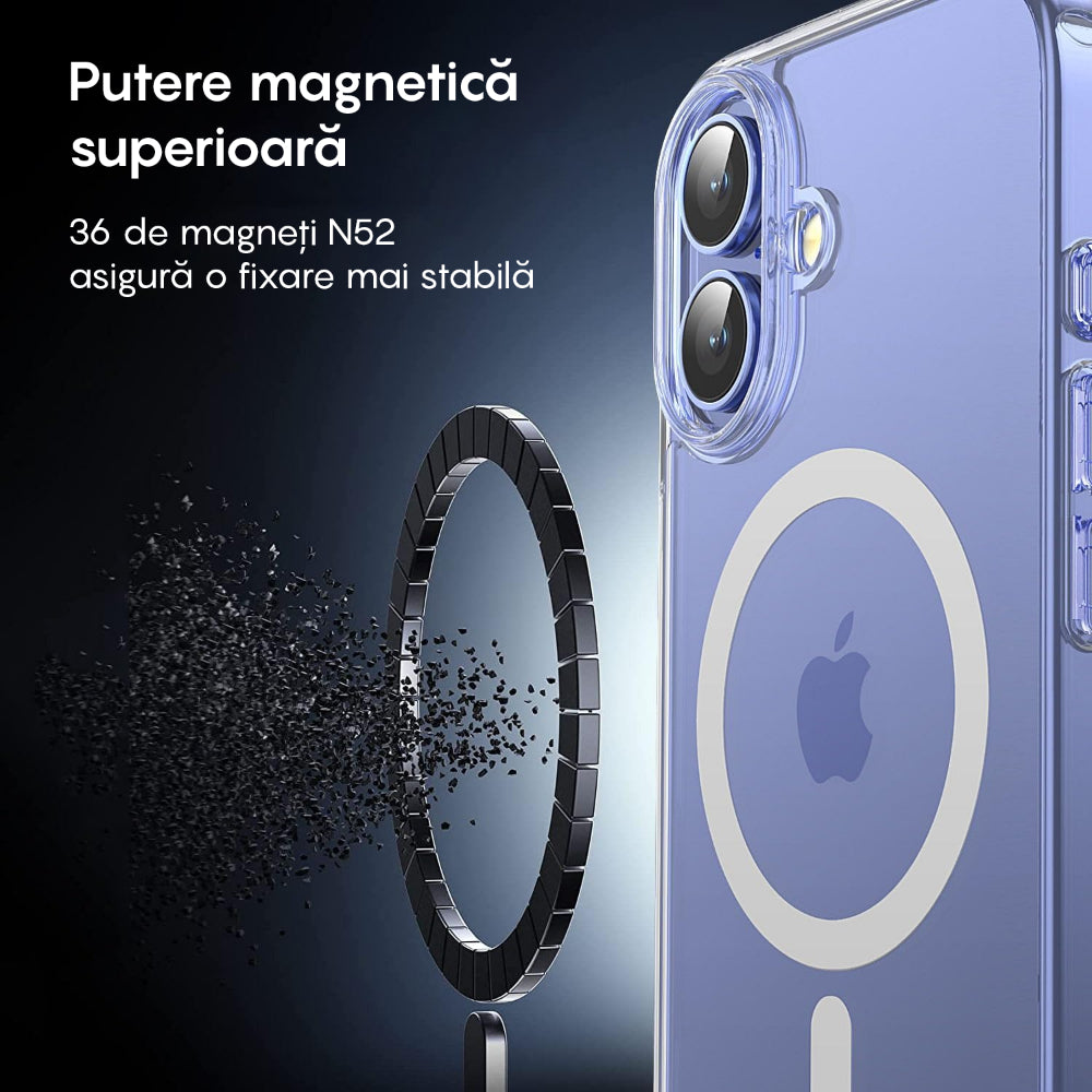 Husa MagSafe - iPhone 16 Plus - Clear