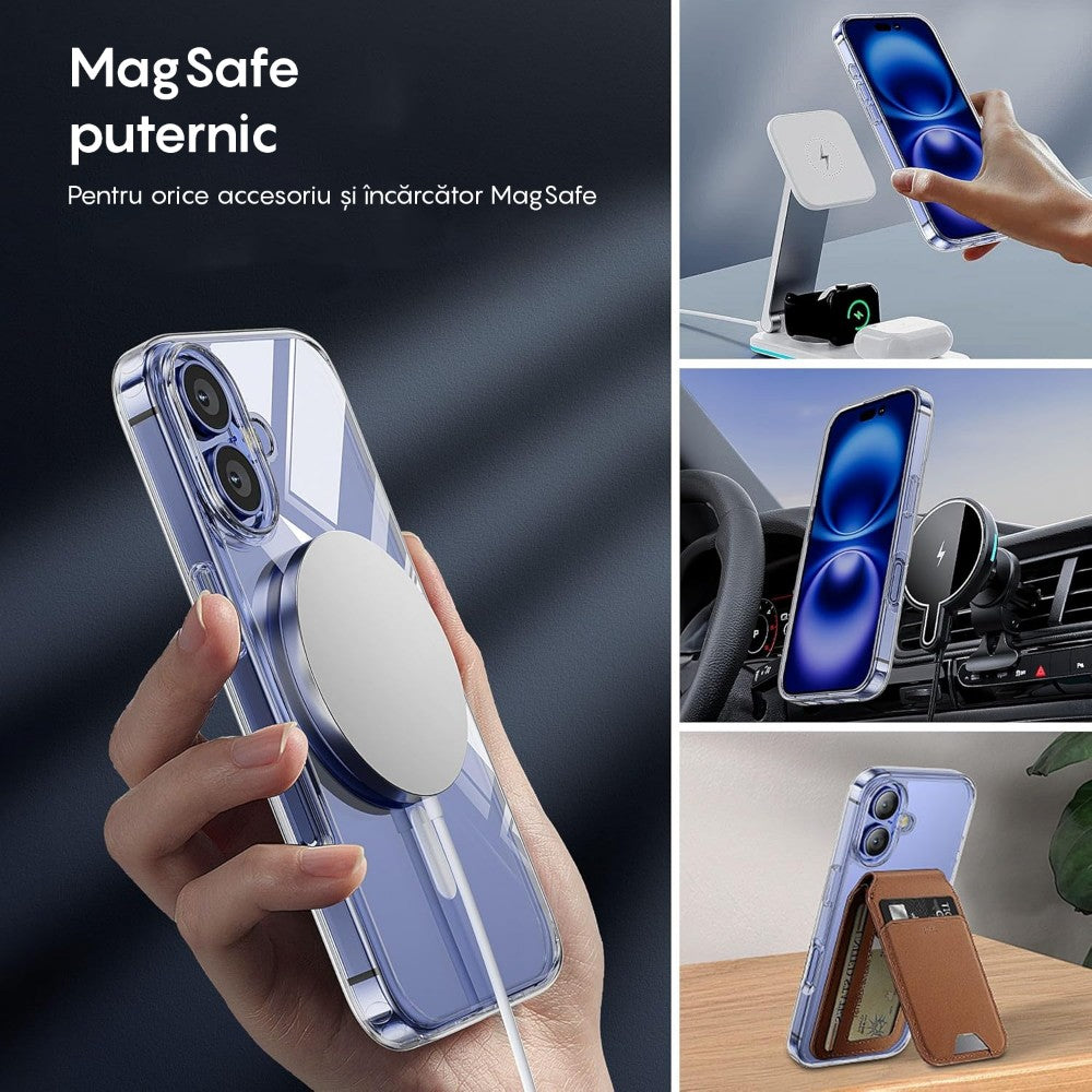 Husa MagSafe - iPhone 16 Plus - Clear