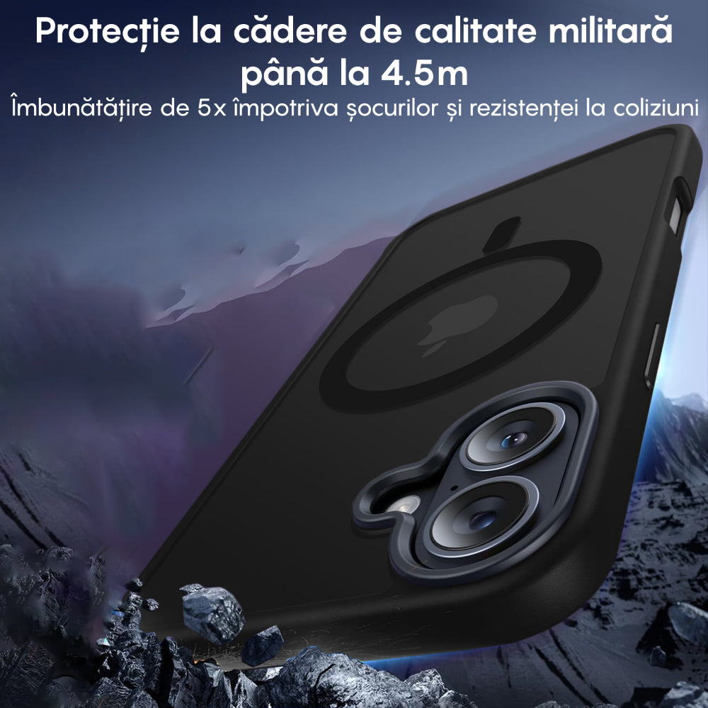 Husa MagSafe - iPhone 16 Plus - Negru