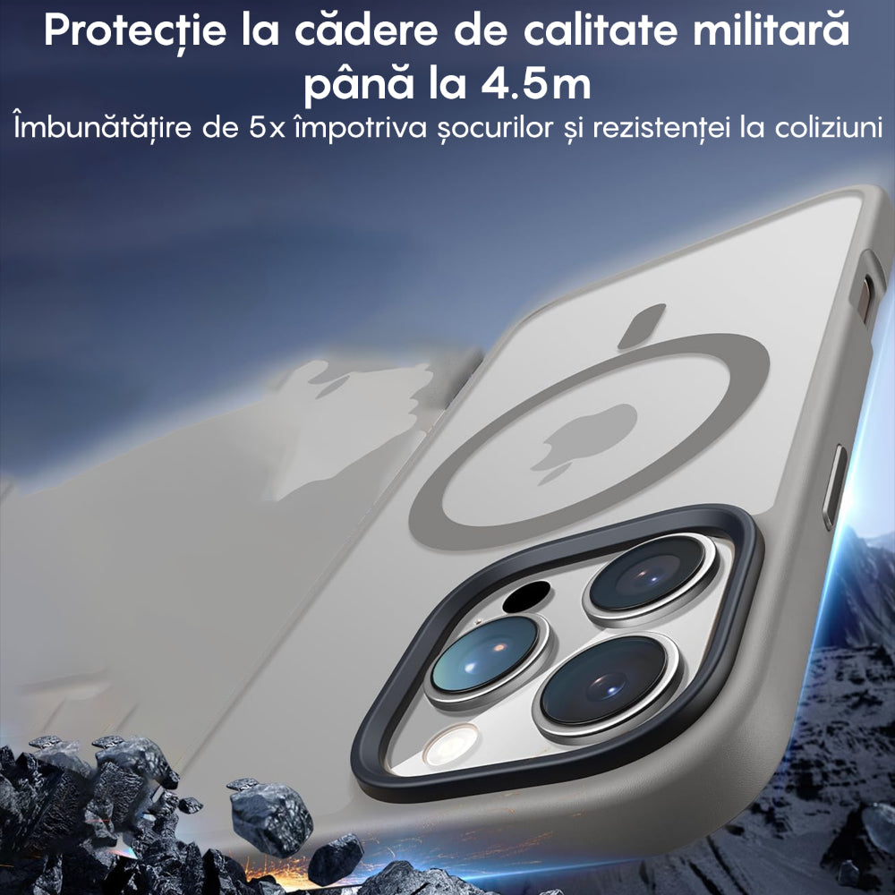 Husa MagSafe - iPhone 16 Pro - Gri