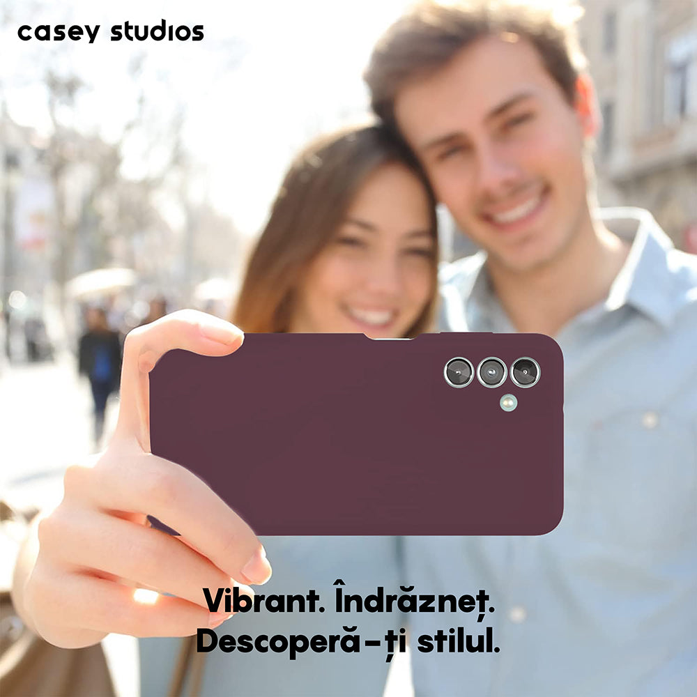 Husa Soft Silicone - Samsung Galaxy A13 5G/A04s/M13 5G - Burgundy