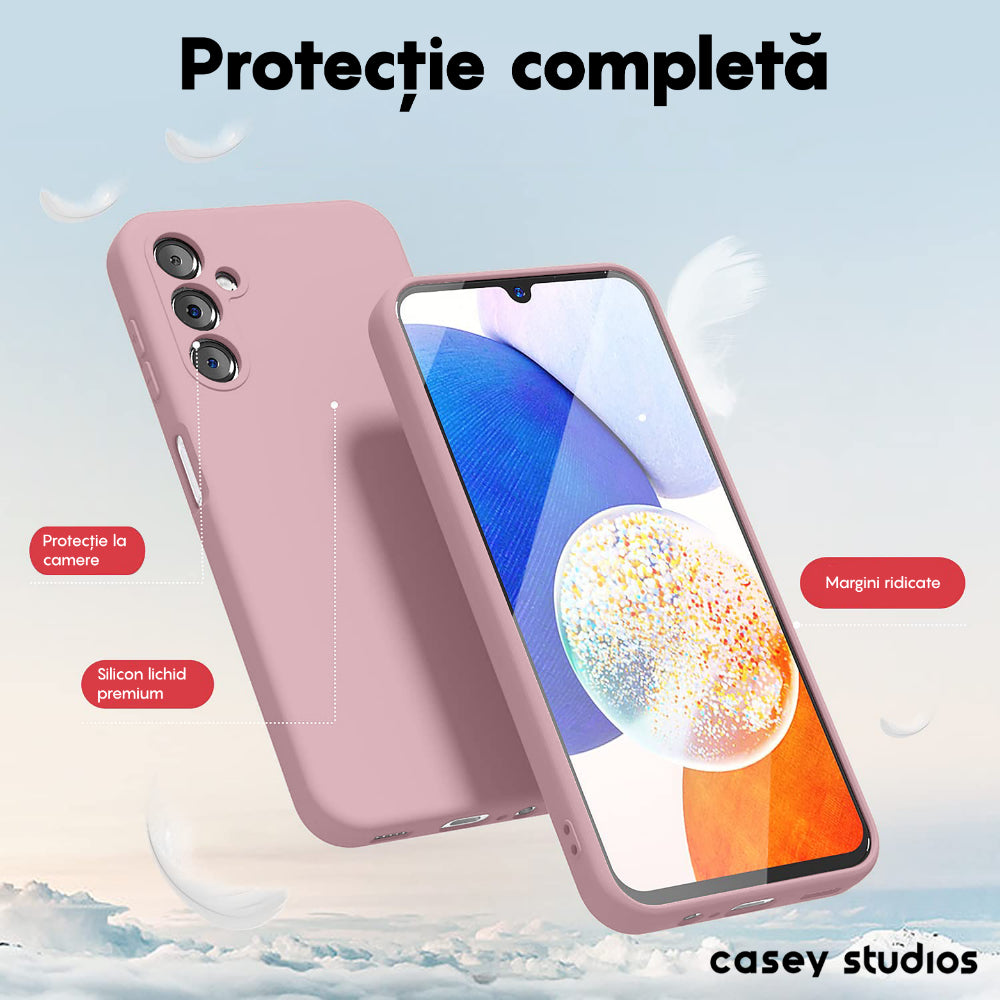 Husa Soft Silicone - Samsung Galaxy A14 4G/5G - Light Pink