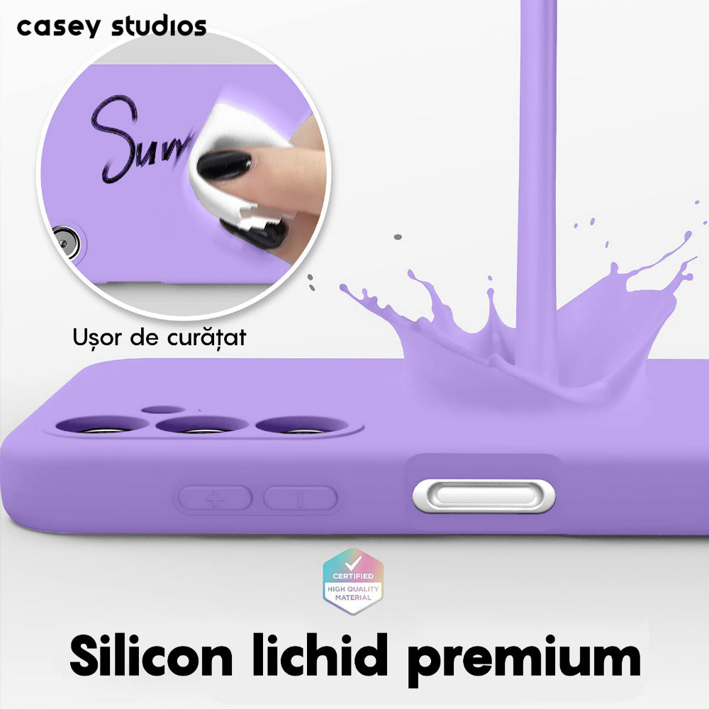 Husa Soft Silicone - Samsung Galaxy A14 4G/5G - Light Purple