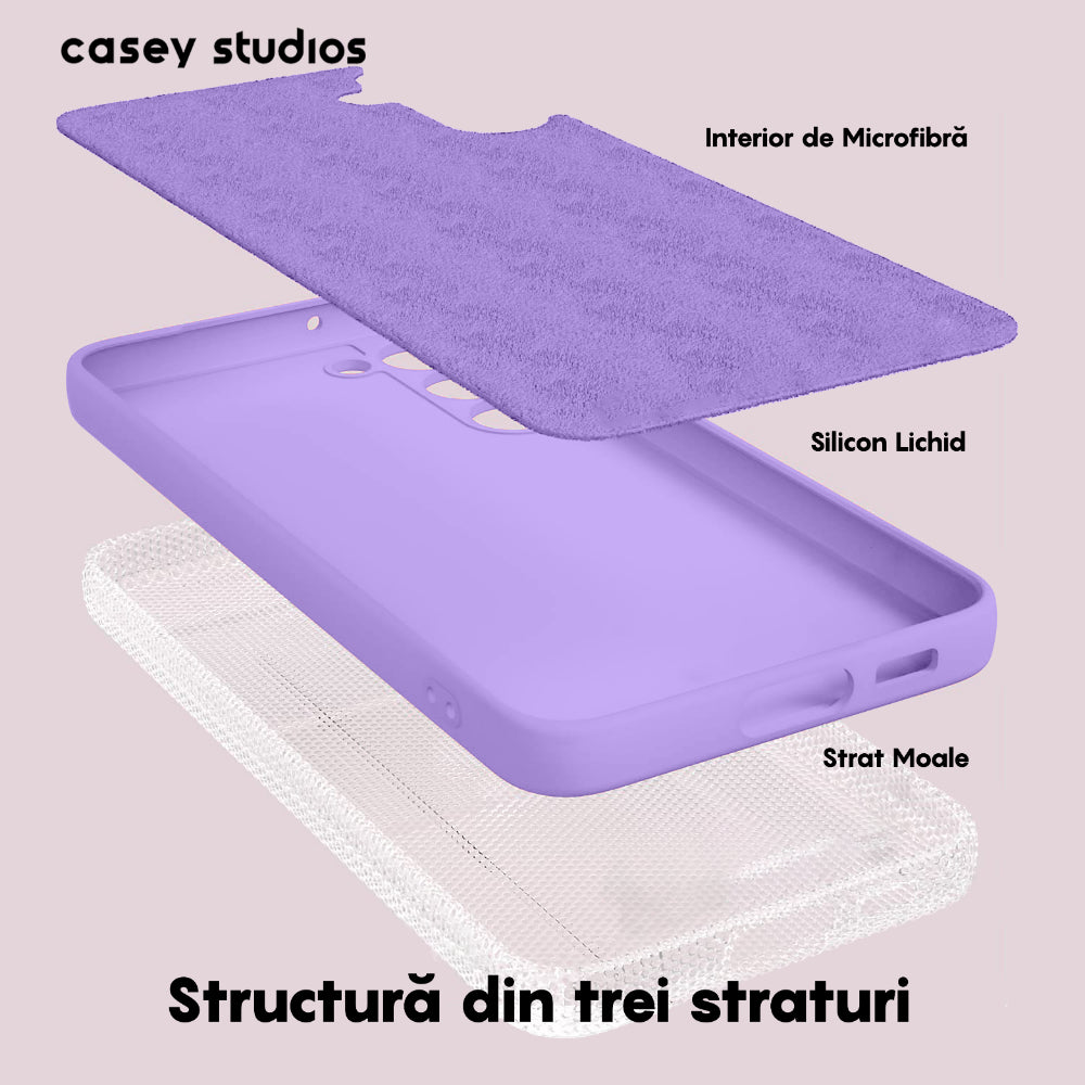 Husa Soft Silicone - Samsung Galaxy A14 4G/5G - Light Purple