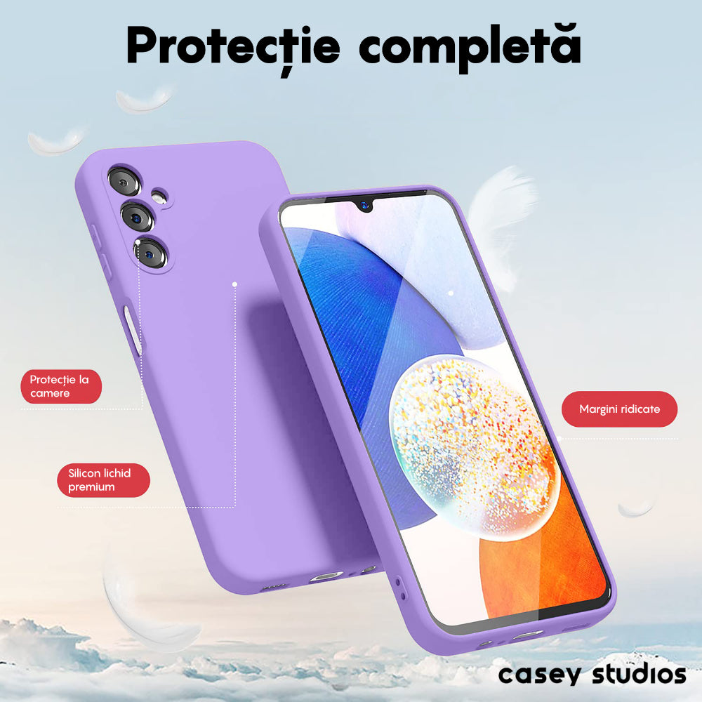 Husa Soft Silicone - Samsung Galaxy A14 4G/5G - Light Purple