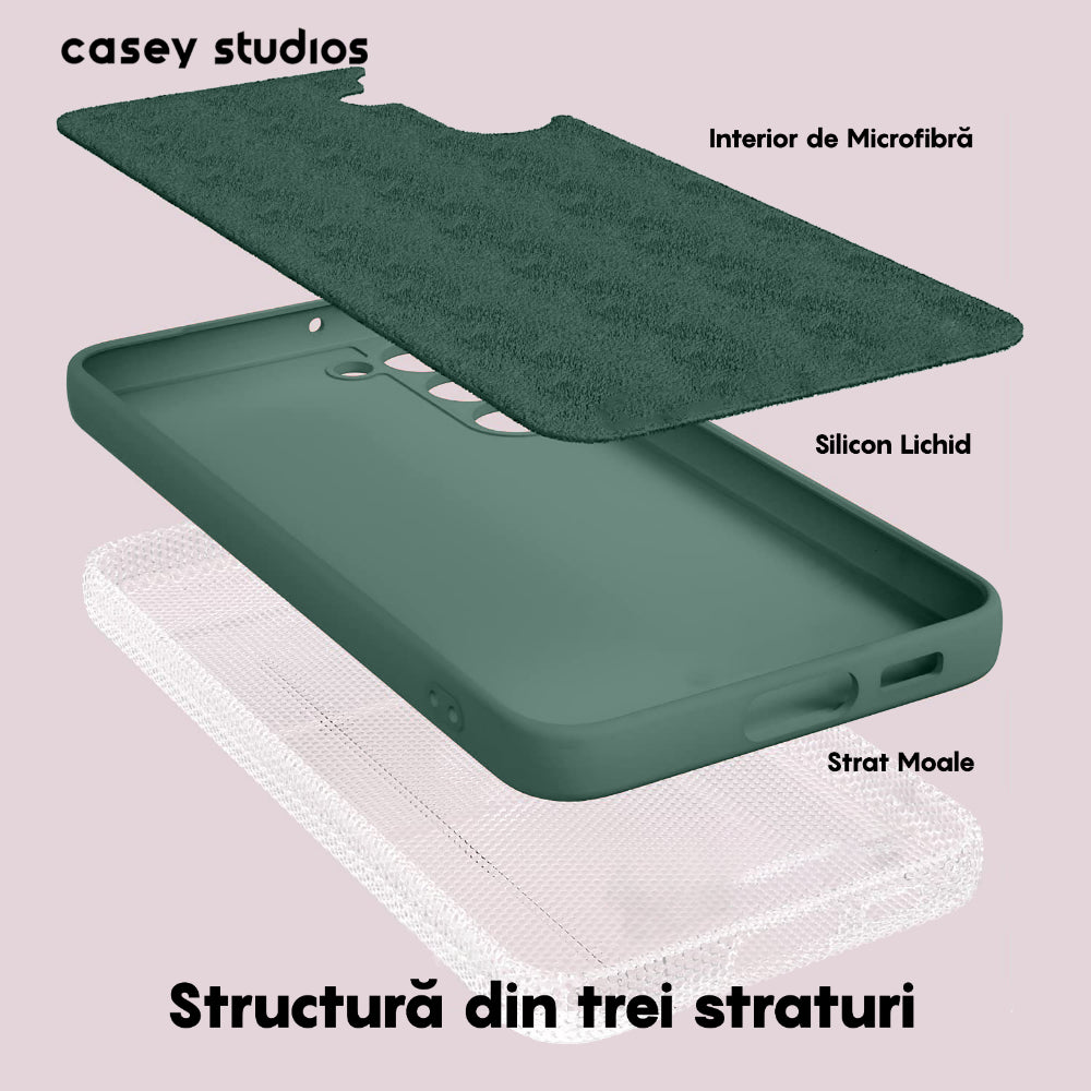 Husa Soft Silicone - Samsung Galaxy A14 4G/5G - Green