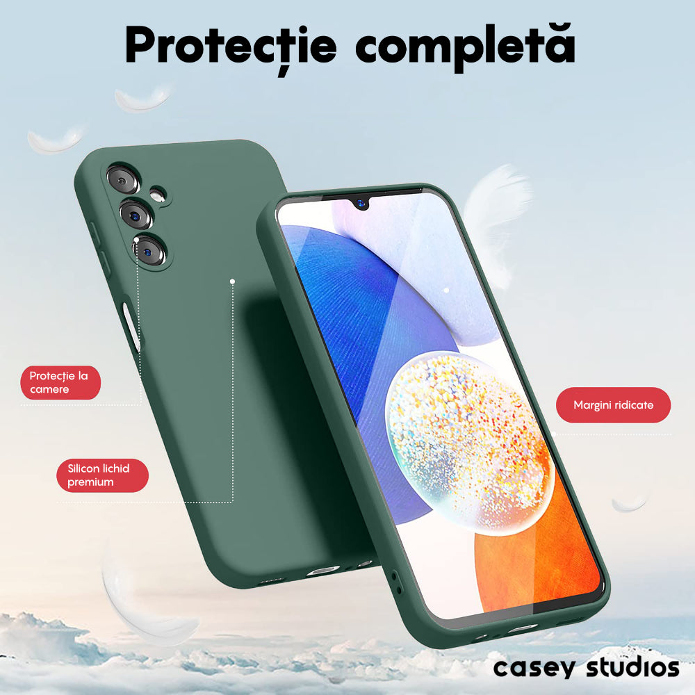 Husa Soft Silicone - Samsung Galaxy A14 4G/5G - Green