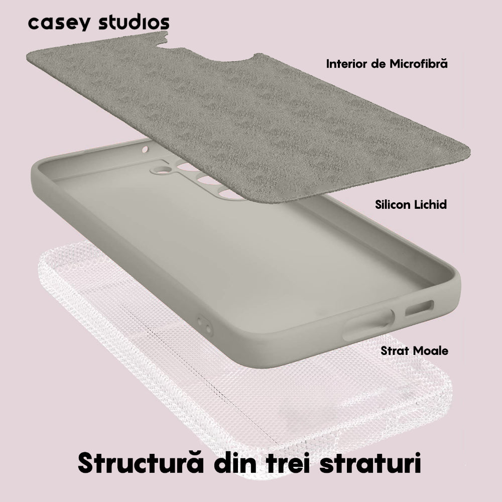 Husa Soft Silicone - Samsung Galaxy A14 4G/5G - Gri