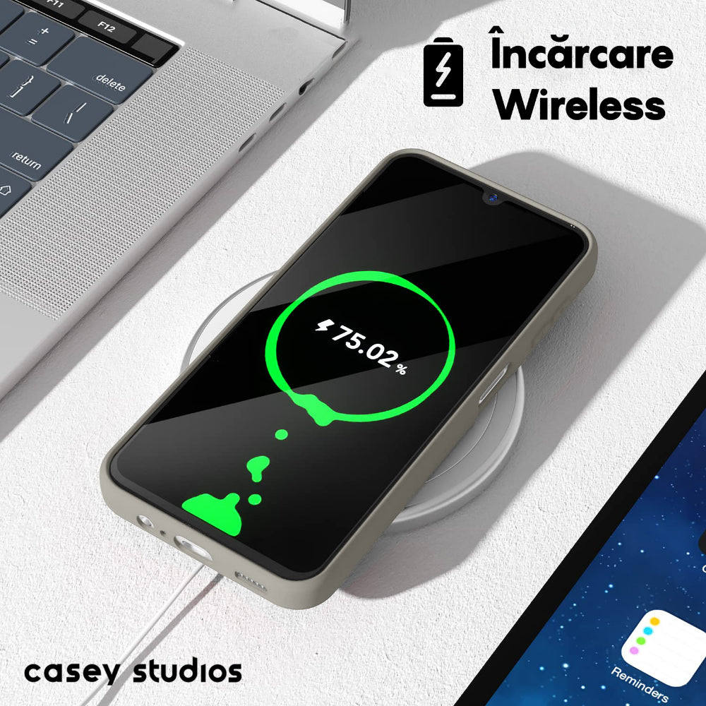 Husa Soft Silicone - Samsung Galaxy A14 4G/5G - Gri